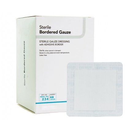 GAUZE BORDERED STERILE 2X2