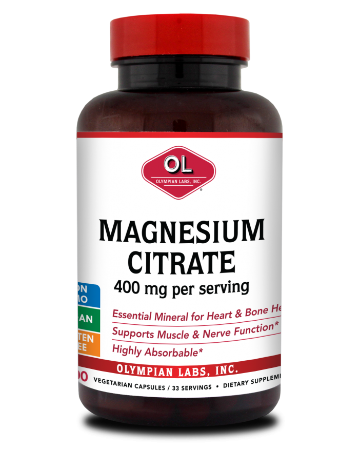 MAGNESIUM CITRATE 400MG CAPS