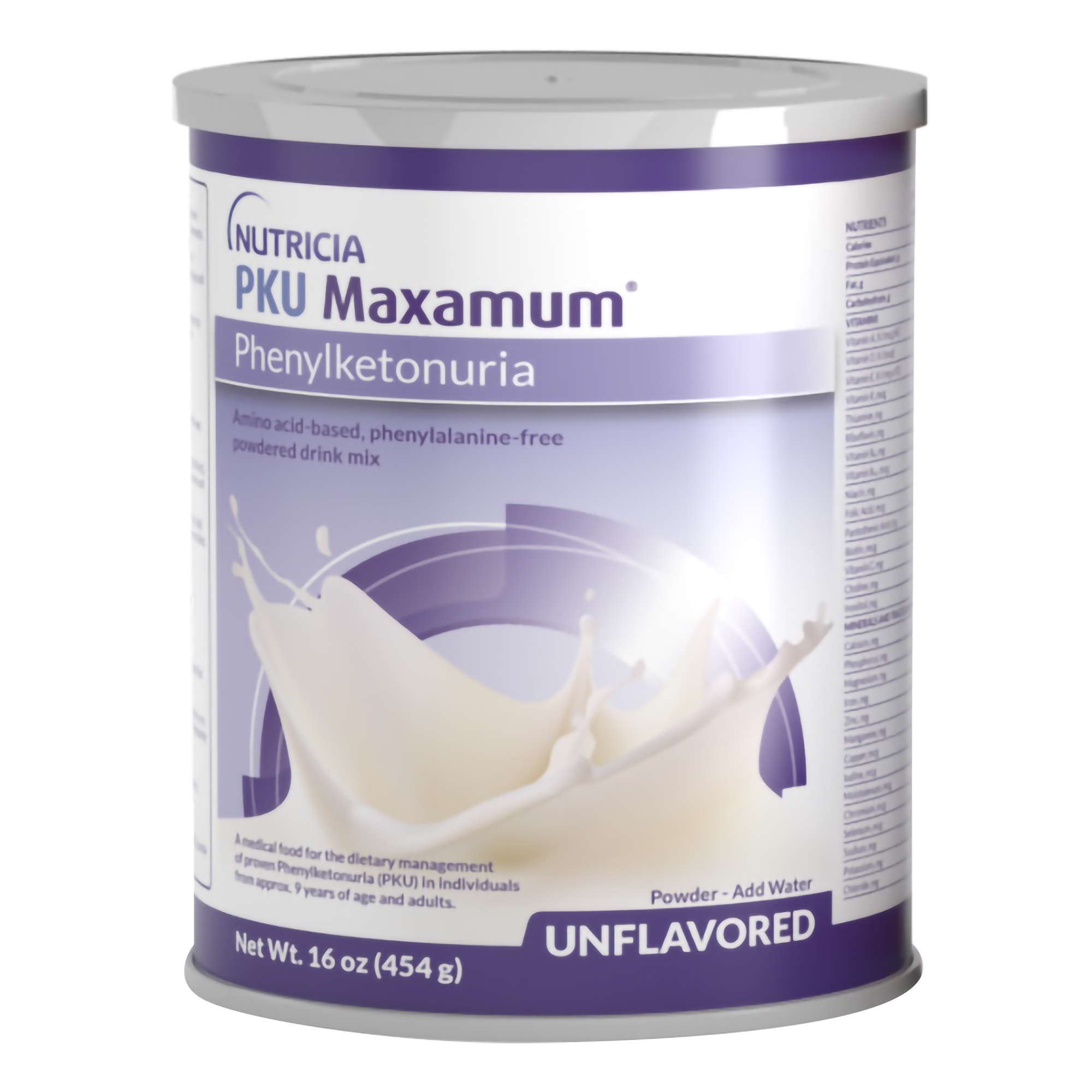 PKU MAXAMUM UNFLAVORED 454GM