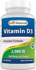 VITAMIN D3 2000IU 50MCG 100/BT