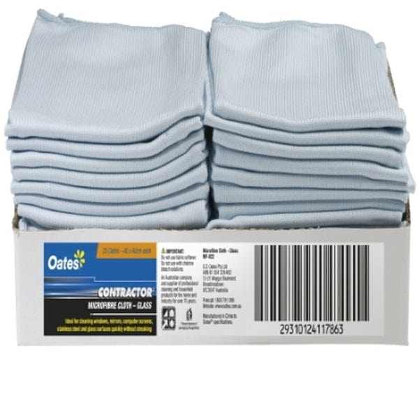 MICROFIBER CLOTH GLASS BLUE