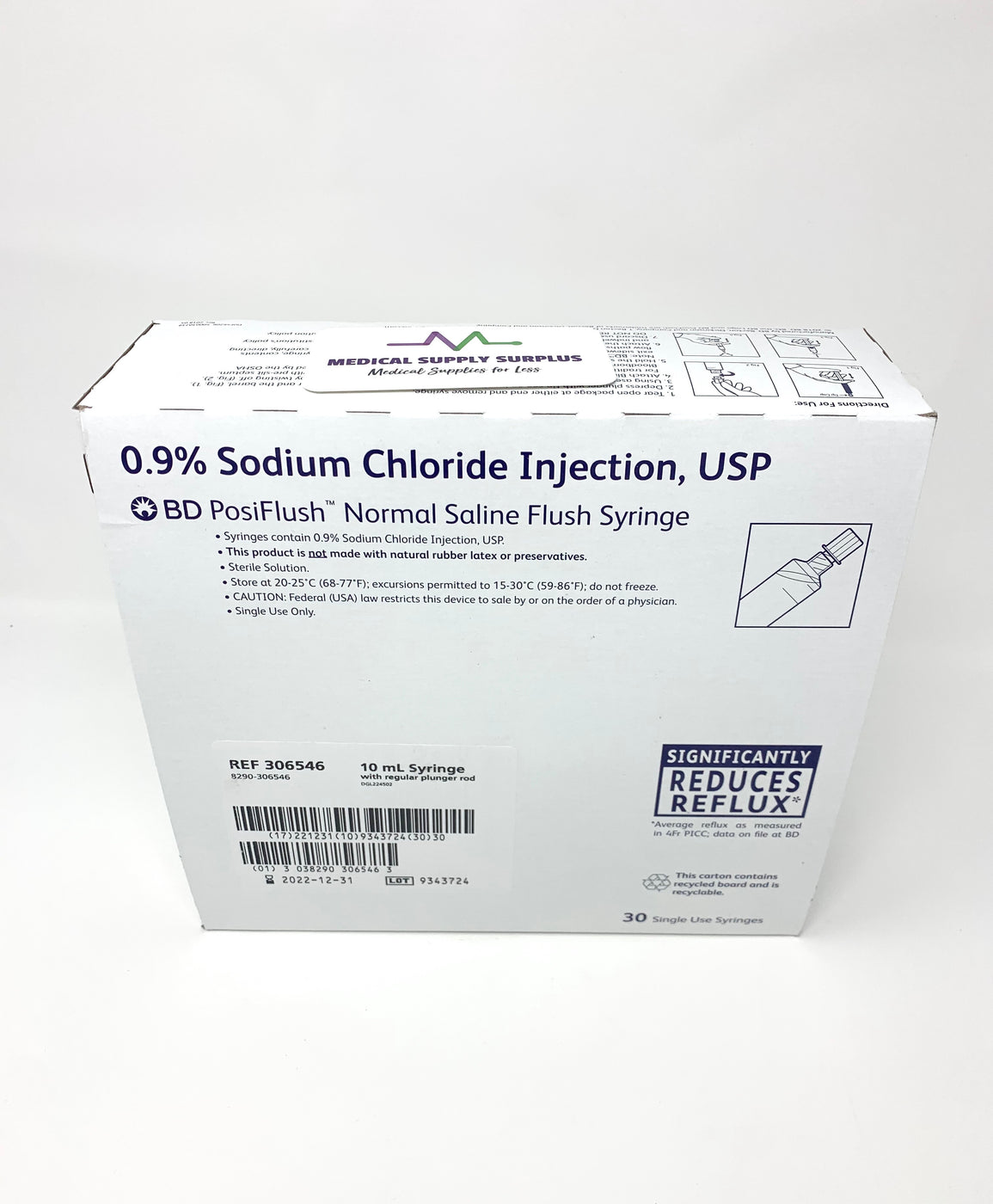 SYRINGE PRE-FILLED SALINE 10ML