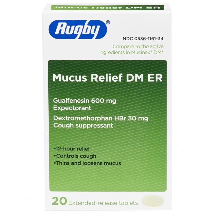 MUCUS RELIEF DM 600MG ER TABS