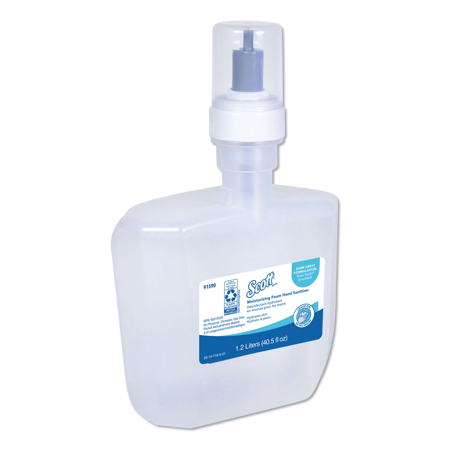 HAND SANITIZER FOAM 1.2L 2/CS