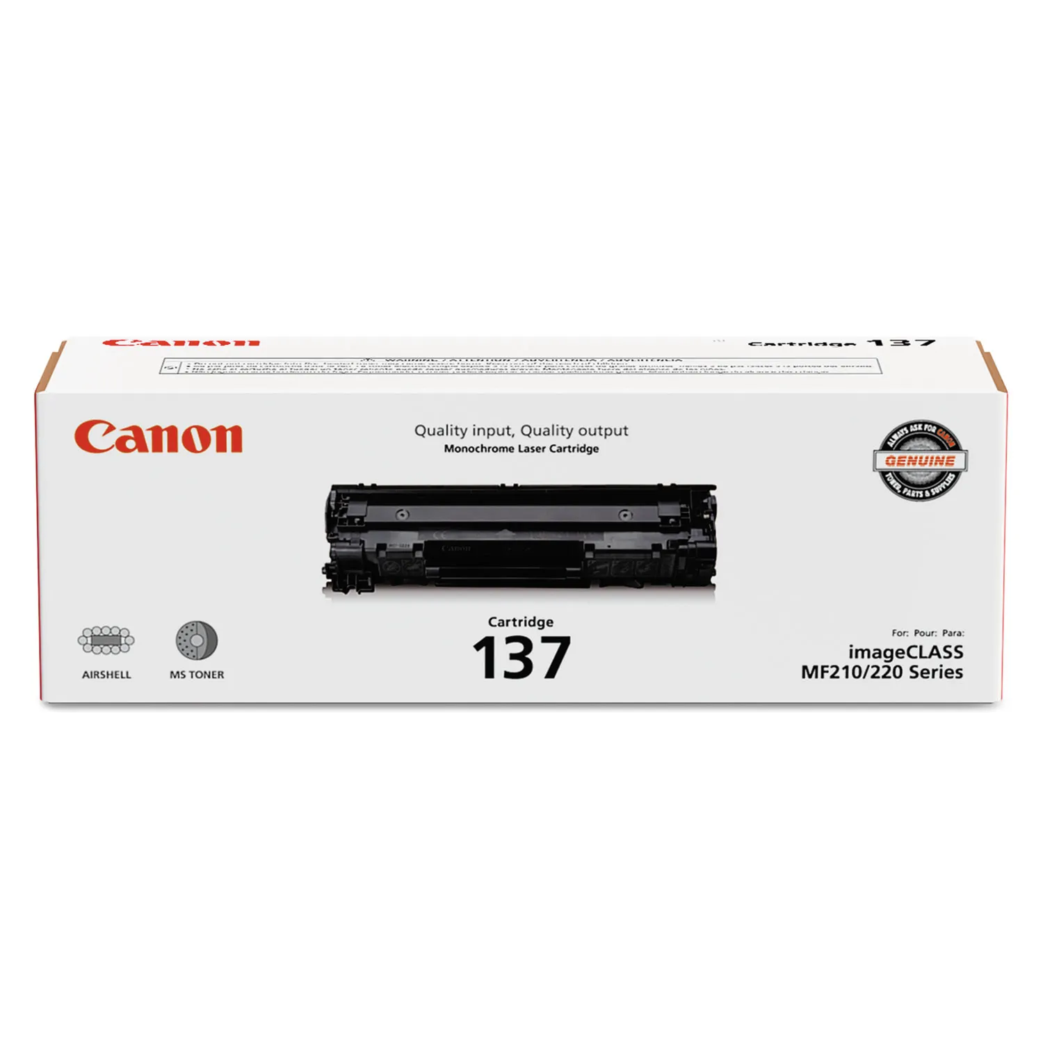 TONER CANON 137 BLACK