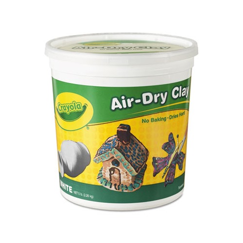 CLAY AIR DRY BUCKET WHITE 5LB