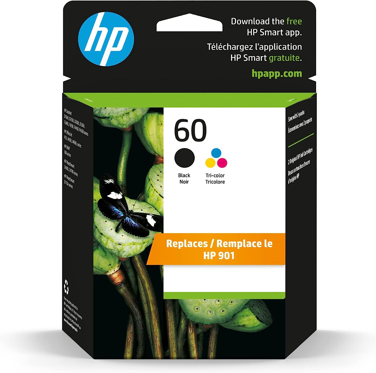 INK CARTRDIGE HP 60 TRI-COLOR