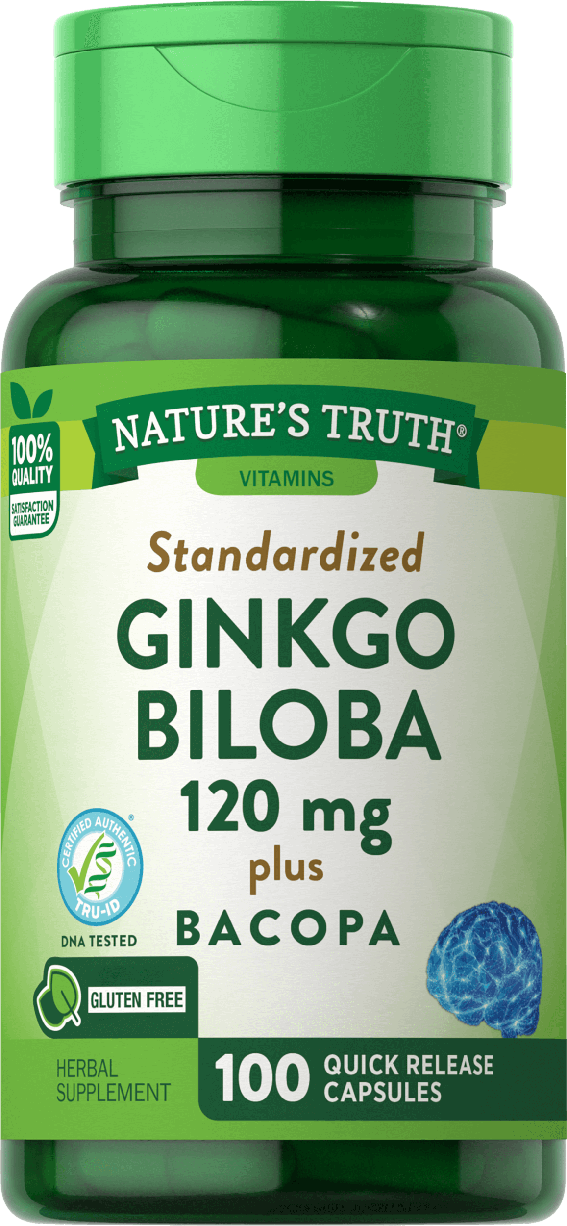 GINKGO BILOBA CAPSULES 120MG