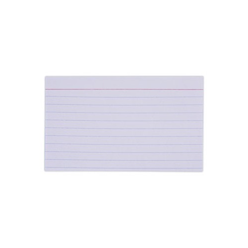 INDEX CARDS RULED 3" X 5"