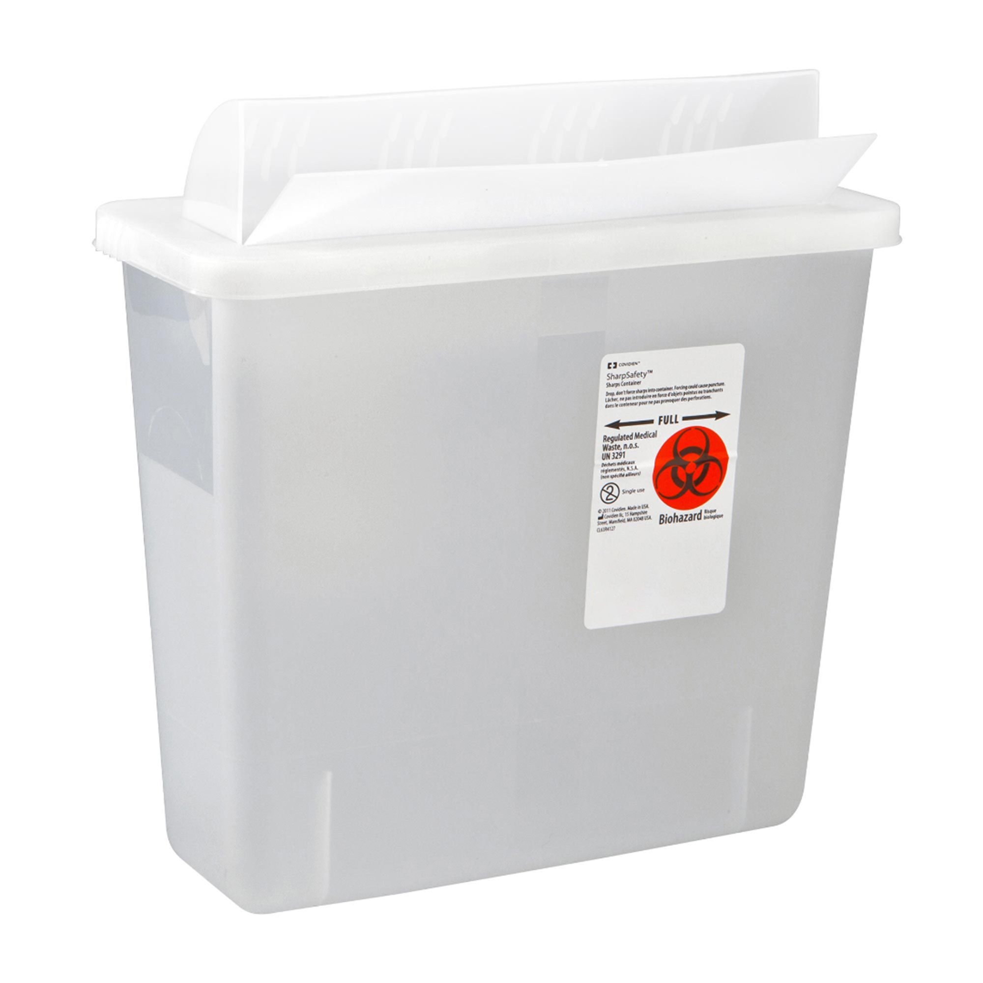 SHARPS CONTAINER 3GAL IN-ROOM