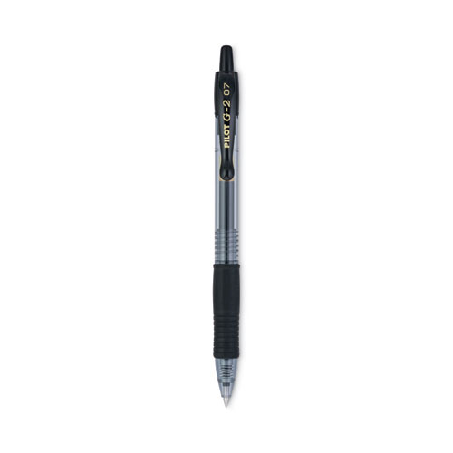 PEN GEL RETRACT FINE BLACK
