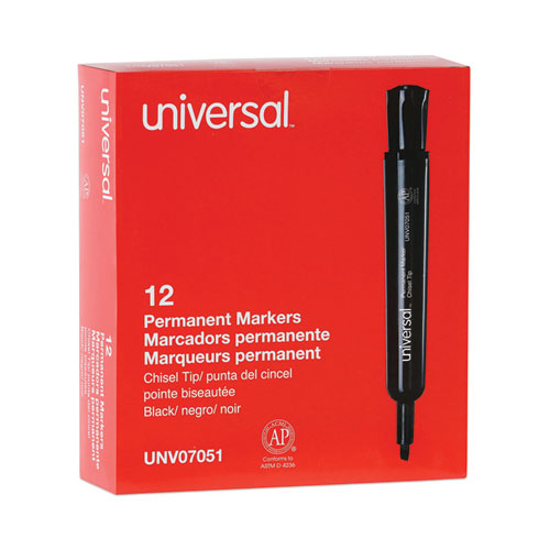 MARKER PERMANENT CHISEL TIP