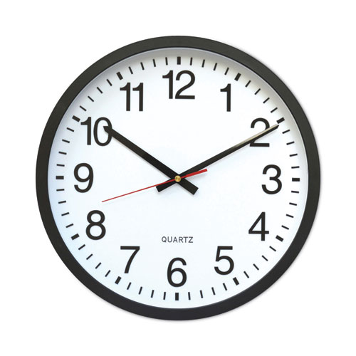 ROUND WALL CLOCK 12.63" DIAM