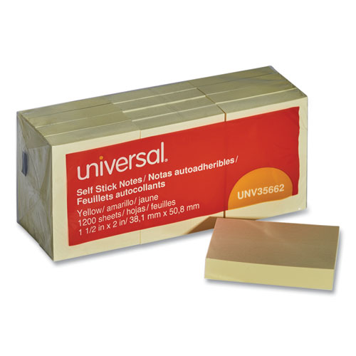NOTE PADS SELF-STICK 1.5" X 2"